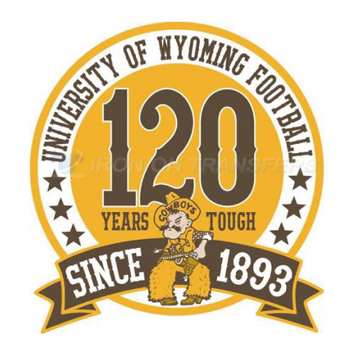 Wyoming Cowboys Logo T-shirts Iron On Transfers N7073